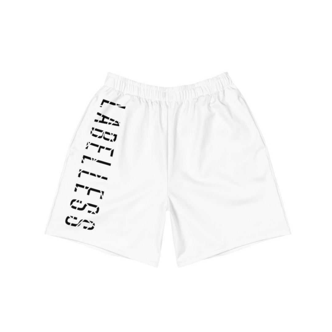 Interlaced 'LABELLESS' Shorts x White