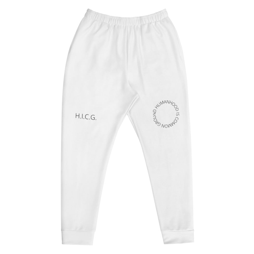 H.I.C.G. Joggers x White