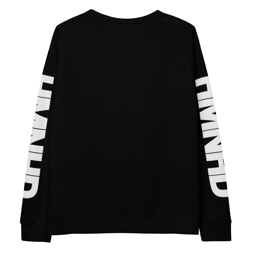 Sidebar Crewneck Sweater x Black