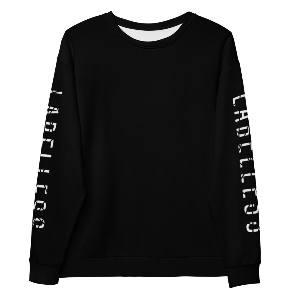 Interlaced 'LABELLESS' Crewneck Sweater x Black